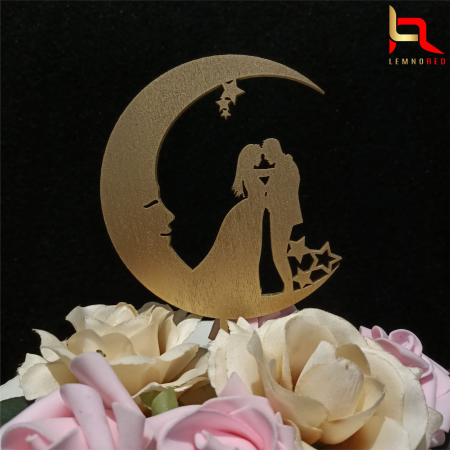 Topper tort "Cuplu sub clar de luna" [1]