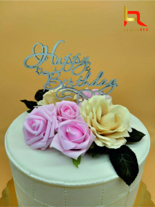 Toppere si ornamente tort - topper-tort-happy-birthday