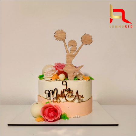 Toppere aniversari - Topper tort MAJORETA