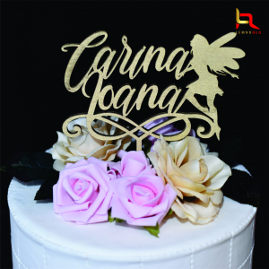 Toppere si ornamente tort - Topper tort personalizat Zana