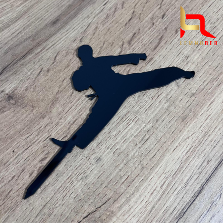 Topper tort silueta karate [1]