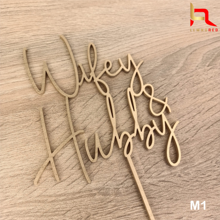 Evenimente speciale - Topper tort Wife & Hubby
