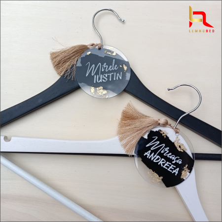 Umerase personalizate pentru nunta BLACK&GOLD [1]