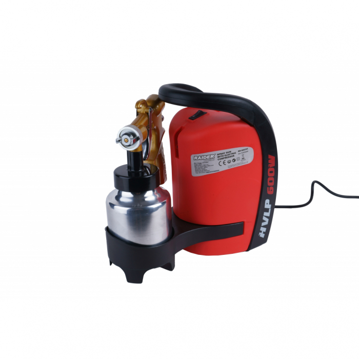 Pistol de vopsit 600W ø1.8mm 1L com.met.pistol RD-SGC04 [2]