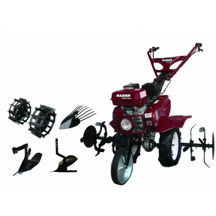Motocultor 7 CP, 2+1 viteze kit cu accesorii incluse RD-T03 [2]