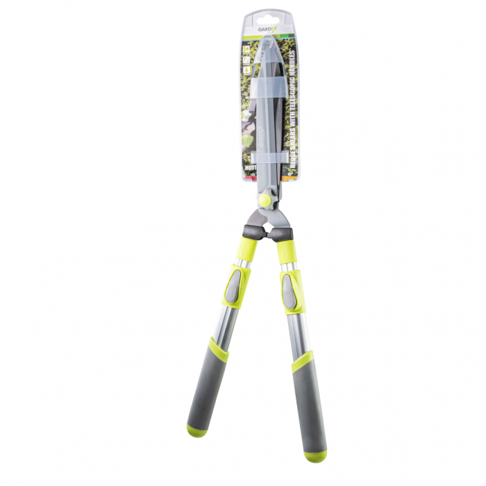 Foarfeca pentru gard viu HS01 cu mânere telescopice GX [2]