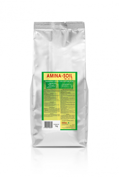 Îngrășământ organic cu azot si aminoacizi AMINA-SOIL - 1 kg, legume fructe , cereale [1]
