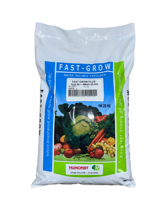 Ingrasamint Fast Grow plus 12-0-38 +4%MgO + Aminoacizi+ alge marine - sac 25 kg [1]