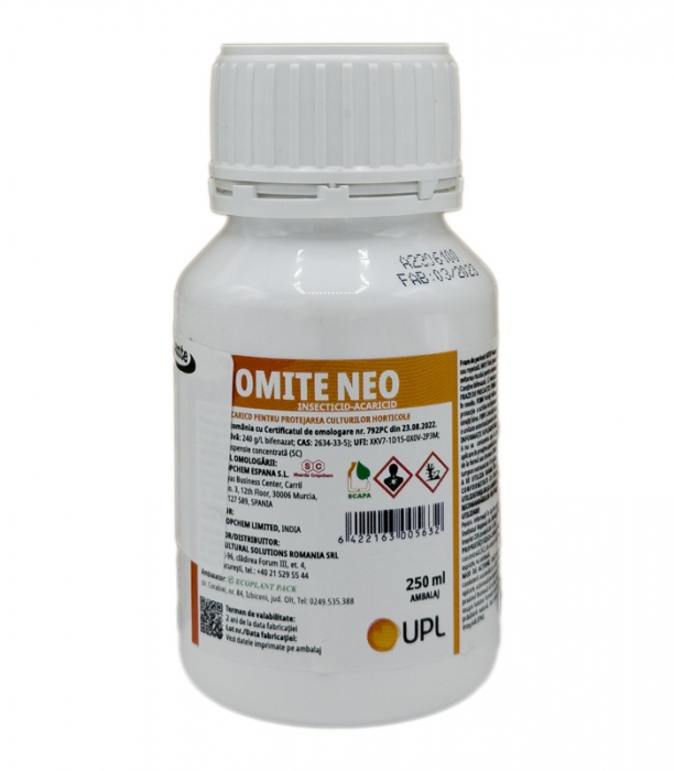 Insecticid acaricid OMITE NEO SC - 250 ml , contact, mulsculita alba [1]