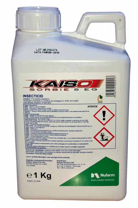 Insecticid Kaiso Sorbie 5 WG, contact, ingestie [1]
