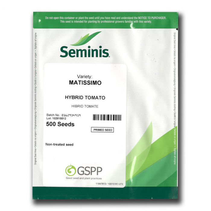 Seminte tomate MATISSIMO F1 - 500 semințe [2]