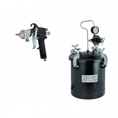 Casa si gradina - Bricolaj - Pistol ptr. vopsit cu rezervor 10L RD-PT02