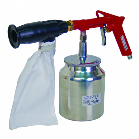 Pistoale pneumatice - Pistol pentru sablat Ø2.5mm 500ml set RD-SBG01