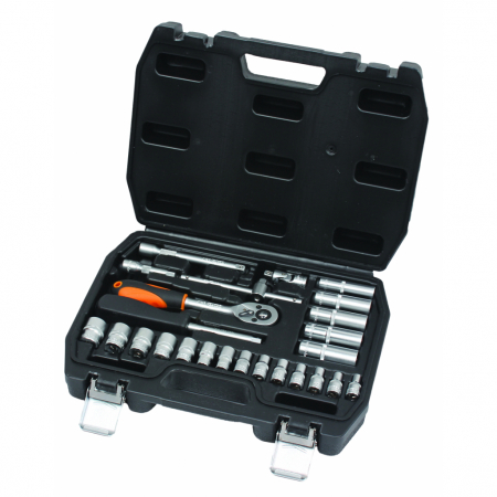 Podele hidraulice & Presa de banc & Truse reparatii caroserie - Set 26 tubulare 1/4" GD