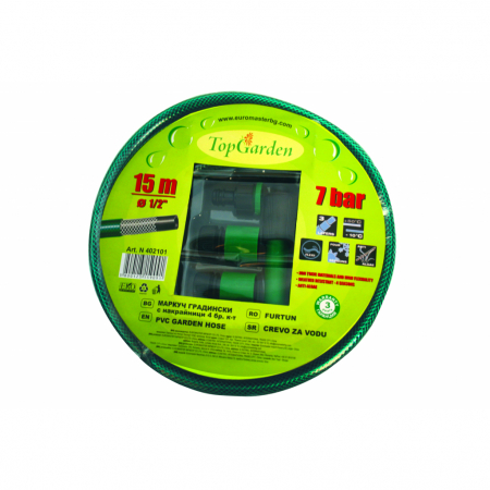 Alte accesorii - Furtun 1/2" x 15m T+ 4 accesorii TG