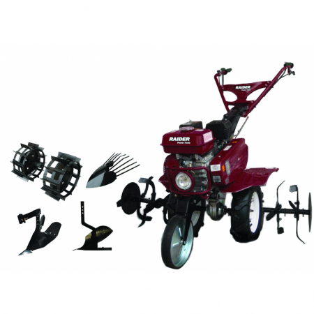 Motocultor 7 CP, 2+1 viteze kit cu accesorii incluse RD-T03 [1]