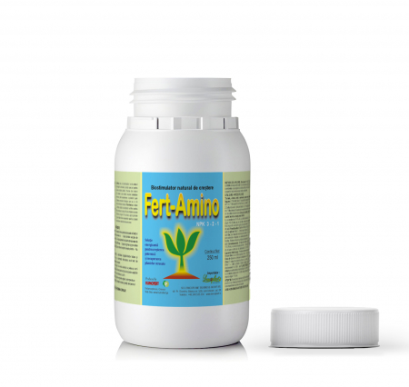 Regulatori naturali de crestere - Biostimulator de crestere si stresul plantei Fert Amino - 250 ml, legume, fructe, pomi , cereale