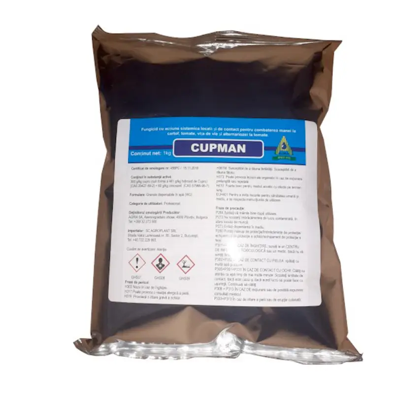 Pesticide - Cupman - 1 kilogram, sistemic, contact (cartof, tomate, vita de vie)