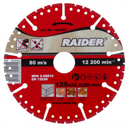 Aparat pentru legat plante cu banda si capse - Disc diamant. RD-DD24