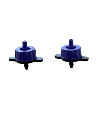 Alte accesorii - Diuză reglabilă pentru furtun de picurare - debit apă 12 lt/h - (mov)
