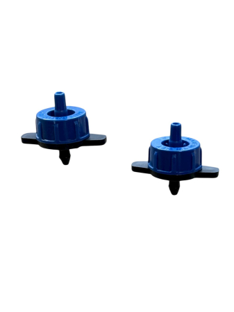 Alte accesorii - Diuză reglabilă pentru furtun de picurare - debit apă 2 lt/h - (albastru)