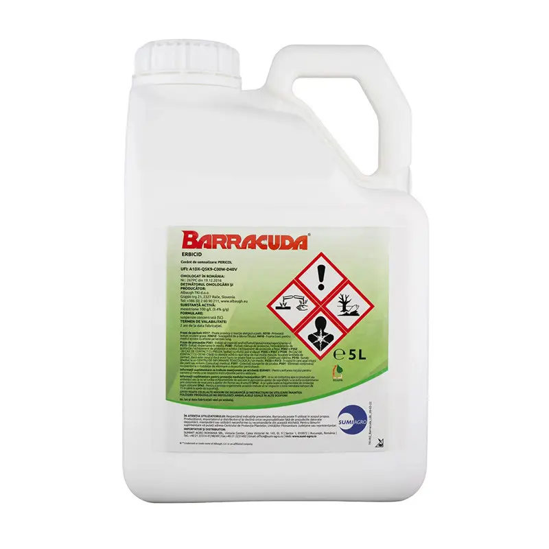 Pesticide - Erbicid BARRACUDA - 5 litri,  postemergent, porumb