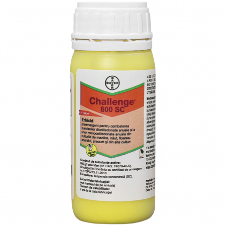 Erbicide preemergente - Erbicid Challenge SC 600 - 100 ml, preemergent, postemergent