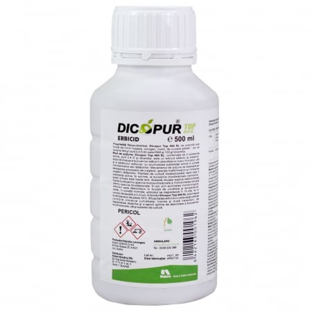 Erbicide postemergente - Erbicid Dicopur Top 464 SL - 500 ml, postemergent , Porumb, Grâu