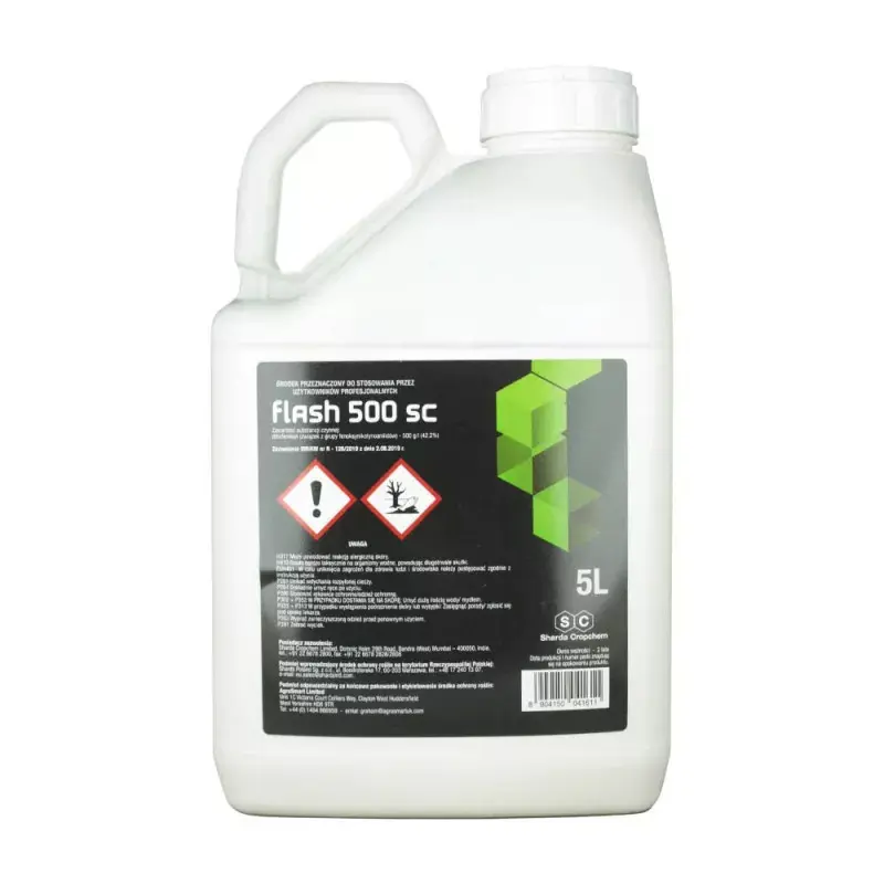 Erbicide preemergente - Erbicid FLASH 500 SC - 5 litri, combaterea buruienilor dicotiledonate, grau, orz