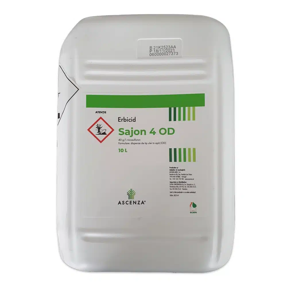 Erbicide postemergente - Erbicid porumb SAJON 4 OD, Postemergent - 10 Litri