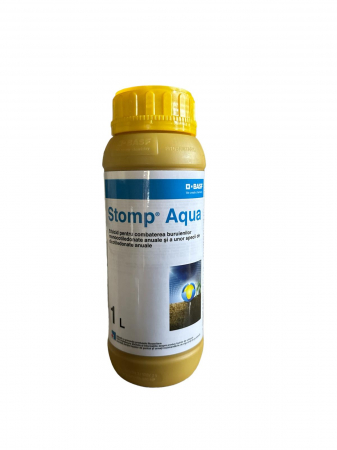 Erbicide preemergente - Erbicid Stomp Aqua - 1 litru, preemergent, selectiv, Porumb, Floarea Soarelui, Grau, Ceapa, Vita de vie