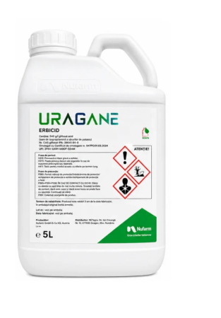 Erbicid total - Erbicid total URAGANE 540 g/l -  5 litri