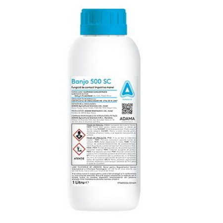 Fungicide - Fungicid BANJO 500 SC - 1 Litru, sistemic, mana, alternarioza , cartof, ceapa