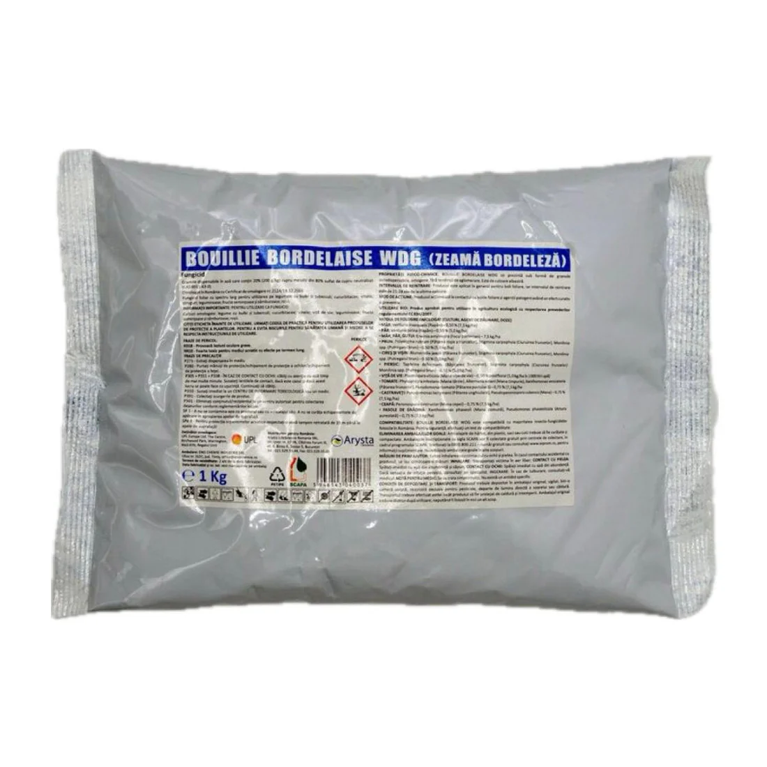 Fungicide - Fungicid BOUILLIE BORDELAISE (Zeama Bordeleza) , contact - 1 kilogram