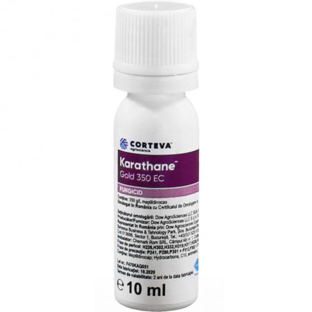 Fungicide - Fungicid Karathane Gold 350 EC - 10 ml, contact , castraveti , vita de vie