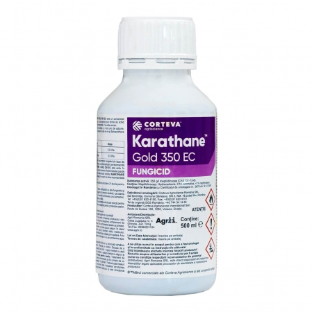 Pesticide - Fungicid Karathane Gold 350 EC - 500 ml, contact, castraveti , vita de vie
