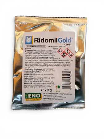 Pesticide - Fungicid RIDOMIL GOLD COMBI- 20 grame , vita de vie , mana