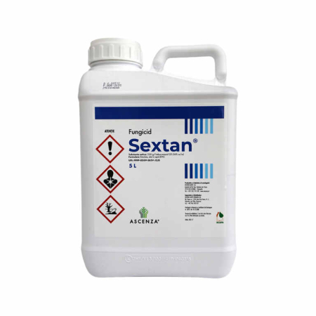 Fungicide - Fungicid Sextan - 5 litri, fainare, grau, rapita , castraveti, prun, vita de vie