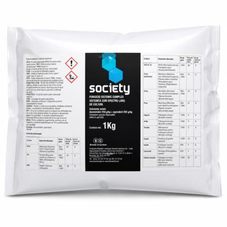 Fungicide - Fungicid SOCIETY 62.5 WG - 1Kg, putregai, legume, pomi fructiferi