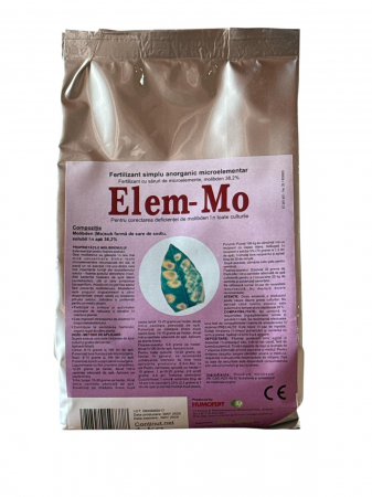 Ingrasaminte organice -  extract aminoacizi - Ingrășământ anorganic solid cu microelemente ELEM-Molibden - 1 kg, toate culturile