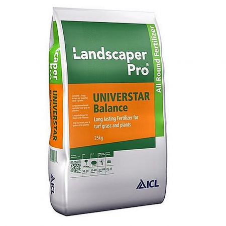 Ingrasaminte N-P-K - Ingrasamant gazon Universtar Balance 15-05-16+ME, eliberare controlata 2 luni , sac 25 kg