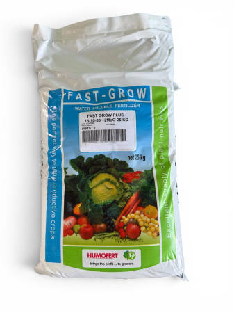 Ingrasaminte - Ingrasamint Fast Grow plus 15-10-30+2% MgO+TE+Aminoacizi+ alge marine - 25 Kg
