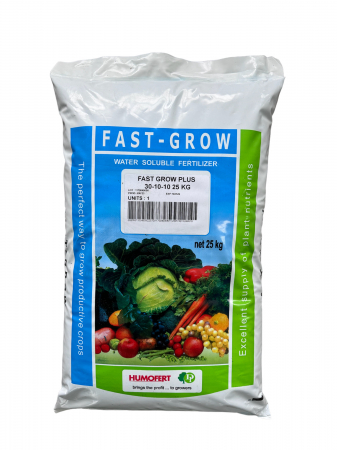 Ingrasaminte N-P-K - Ingrasamint Fast Grow plus 30-10-10+ Aminoacizi+ alge marine - sac 25 Kg