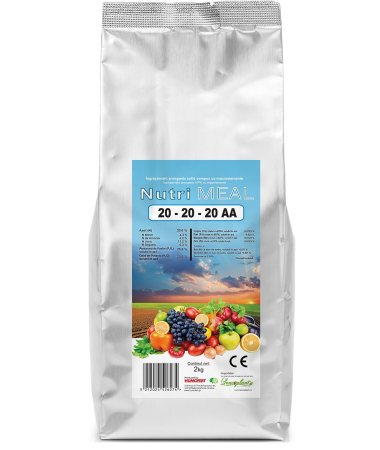 Ingrasaminte N-P-K - Ingrasamint Nutri-Meal 20-20-20- pungă 2 kg