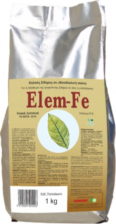 Micronutrienti - Ingrășământ anorganic solid cu oligoelemente ELEM Fier - 1 kg,  , legume, fructe, flori