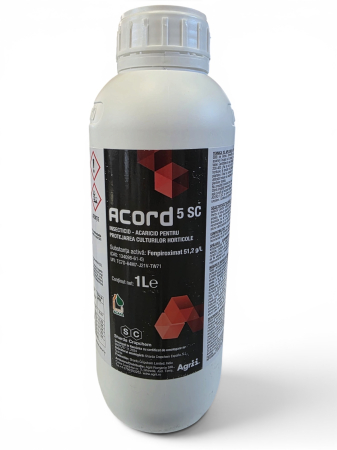 Insecticide-Acaricide - Insecticid-acaricid ACORD 5 SC - 1 litru , tomate, vinete, ardei, vita de vie