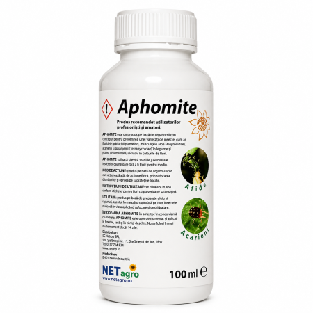 Insecticide-Acaricide - Insecticid Aphomite - 100ml, afide, musculita alba