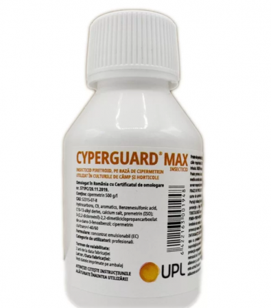 Insecticide-Acaricide - Insecticid Cyperguard Max, contact - 100 ml