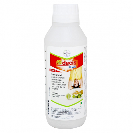 Insecticide-Acaricide - Insecticid Decis 25 WG - 600 grame, contact, ingestie