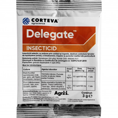 Insecticide-Acaricide - Insecticid Delegate - 3 grame, contact